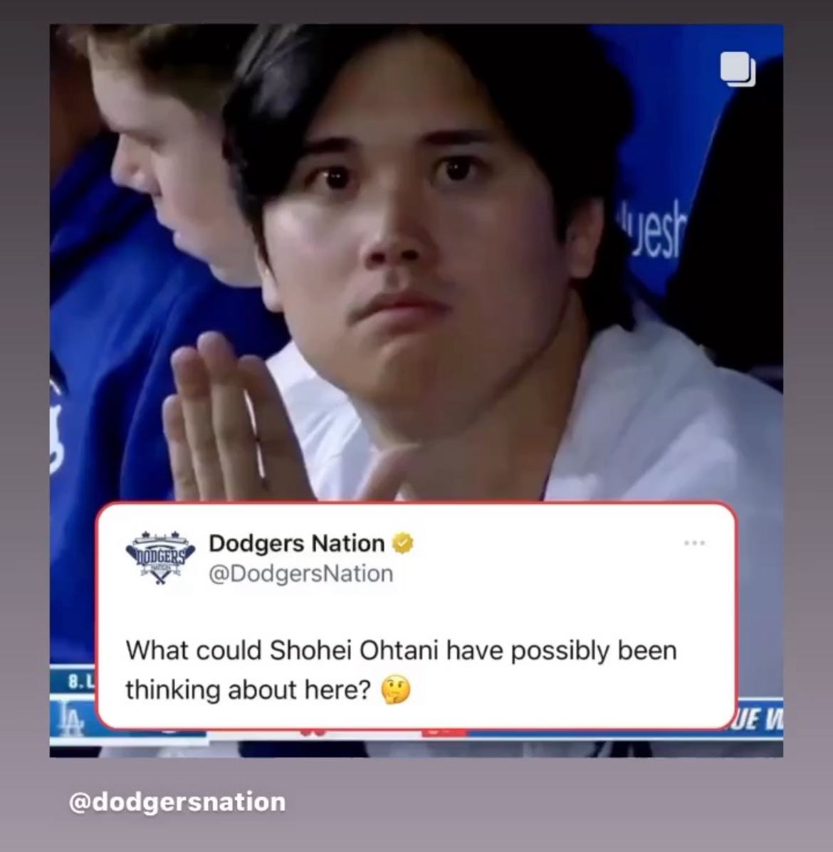 Ohtani Meme: What is Shohei thinking?